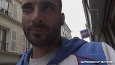 Riproduci Gay arabo scopa europeo in un edificio abbandonato