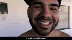 Jouer Premier trio d'un amateur latino hétéro avec deux mecs gays