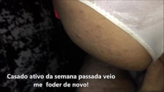 Odtwórz Odważne spotkanie gejów: dzikie spotkanie żonatego mężczyzny w teatrze z CDZinha LimaSP i Denise's White Thong