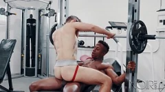 Reproduzir Musculosos Negros na Academia - Sessão Anal Intensa