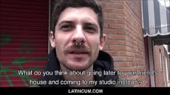 Abspielen Die erste Analerfahrung eines heterosexuellen spanischen Latinos mit einem schwulen Fremden im Freien