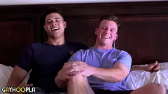 Play Big-Dicked Black Stud Gives Inexperienced College Boy a Ride of His Life