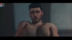 Abspielen Sohn gibt nach und hat Sex mit Vater in der verbotenen schwulen Begegnung