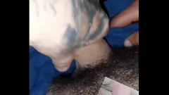 Redă Sesiune de masturbare amatoare cu coroa de frizerie musculară bareback