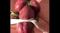 Play Hot gay guy plays with his big cock until he shoots a massive cumshot