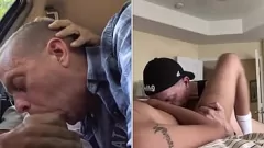 Odtwórz Międzyrasowa dziwka połykająca spermę zostaje zakneblowana i głęboko gardło przez gejów, hetero i biseksualistów w Sacramento