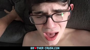 Play He caught his little brother jerking off on the couch