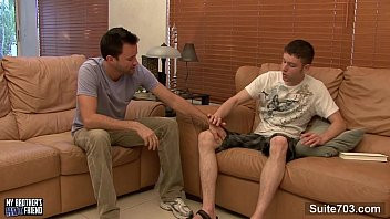 Play Seducing his straight brother-in-law, in the end he liked it
