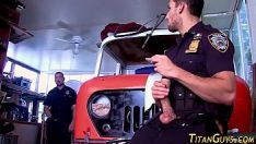 Play Firefighters giving their all at work